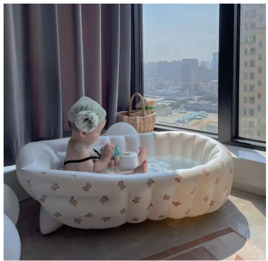 Baignoire gonflable pour bébé