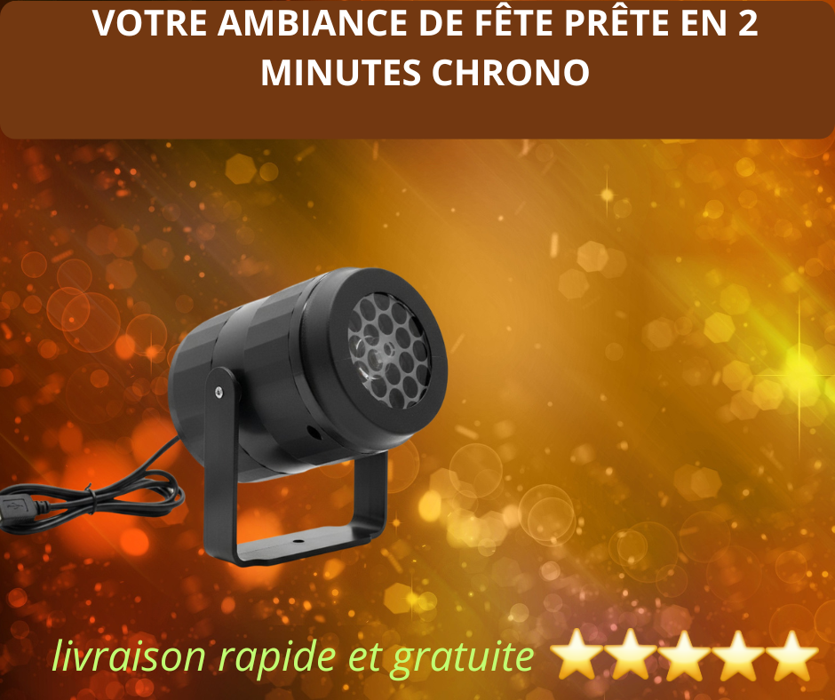 PROJECTEUR DE FLOCON DE NEIGE
