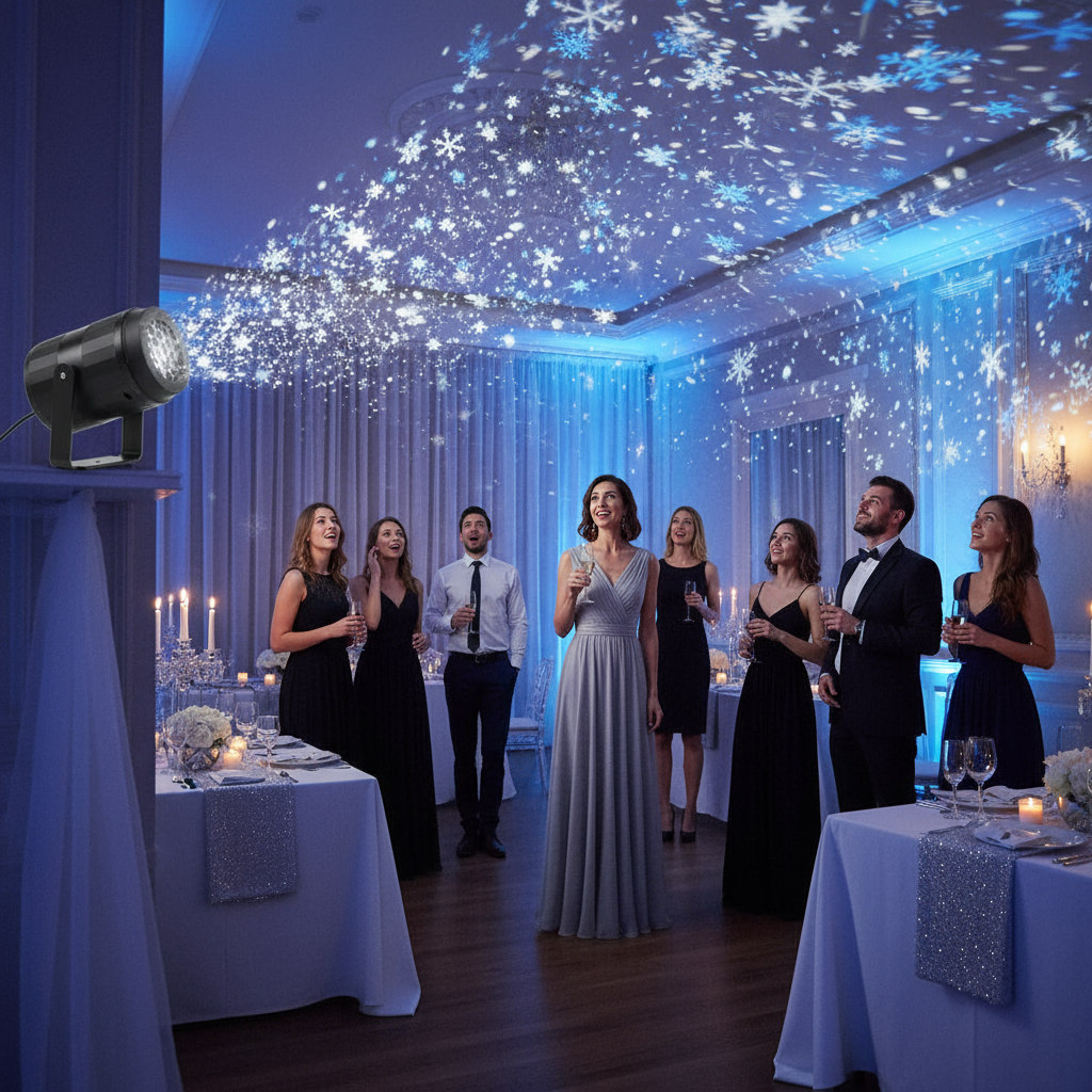 PROJECTEUR DE FLOCON DE NEIGE