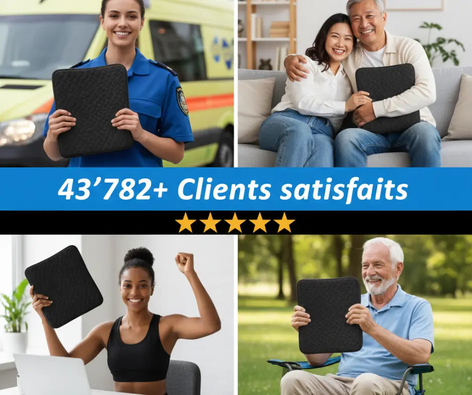 RELAXSEAT: Coussin de siège en gel