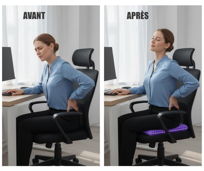 RELAXSEAT: Coussin de siège en gel