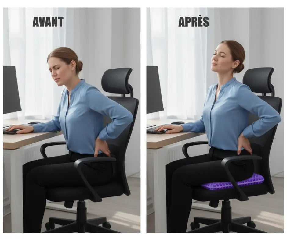 RELAXSEAT: Coussin de siège en gel