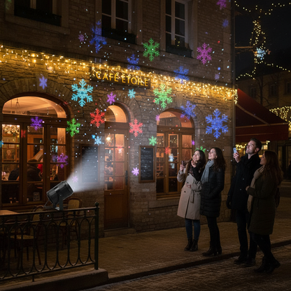PROJECTEUR DE FLOCON DE NEIGE