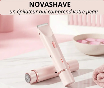 NOVASHAVE: Epilateur 2 en 1