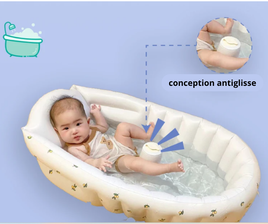 Baignoire gonflable pour bébé