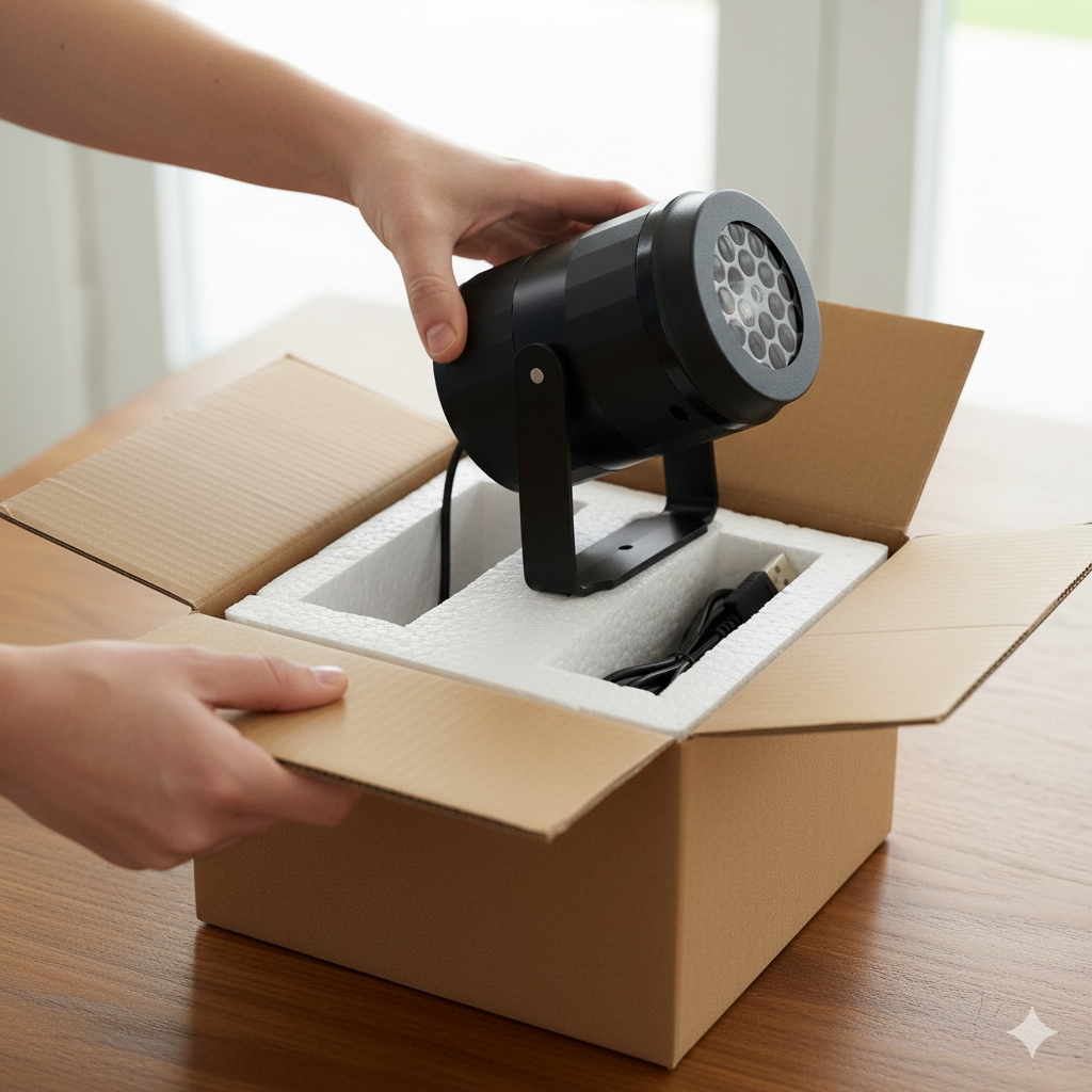 PROJECTEUR DE FLOCON DE NEIGE