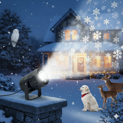 PROJECTEUR DE FLOCON DE NEIGE