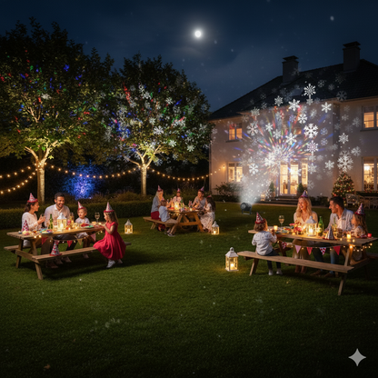 PROJECTEUR DE FLOCON DE NEIGE