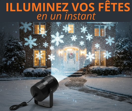 PROJECTEUR DE FLOCON DE NEIGE