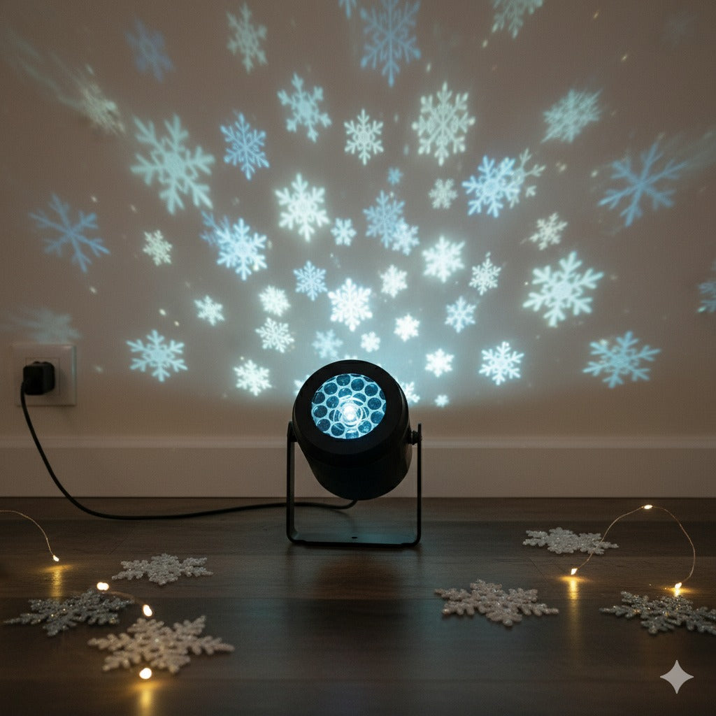PROJECTEUR DE FLOCON DE NEIGE