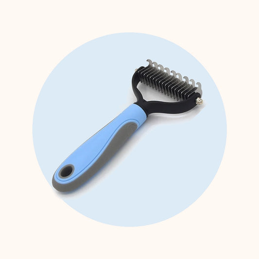 Brosse démêlante Hellomiva bleue