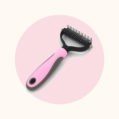 Brosse démêlante Hellomiva rose