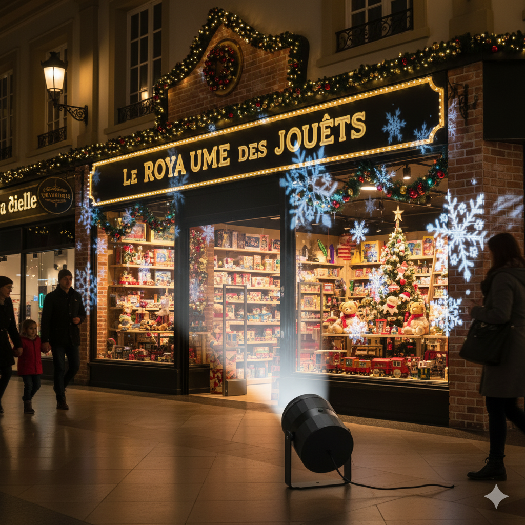 PROJECTEUR DE FLOCON DE NEIGE